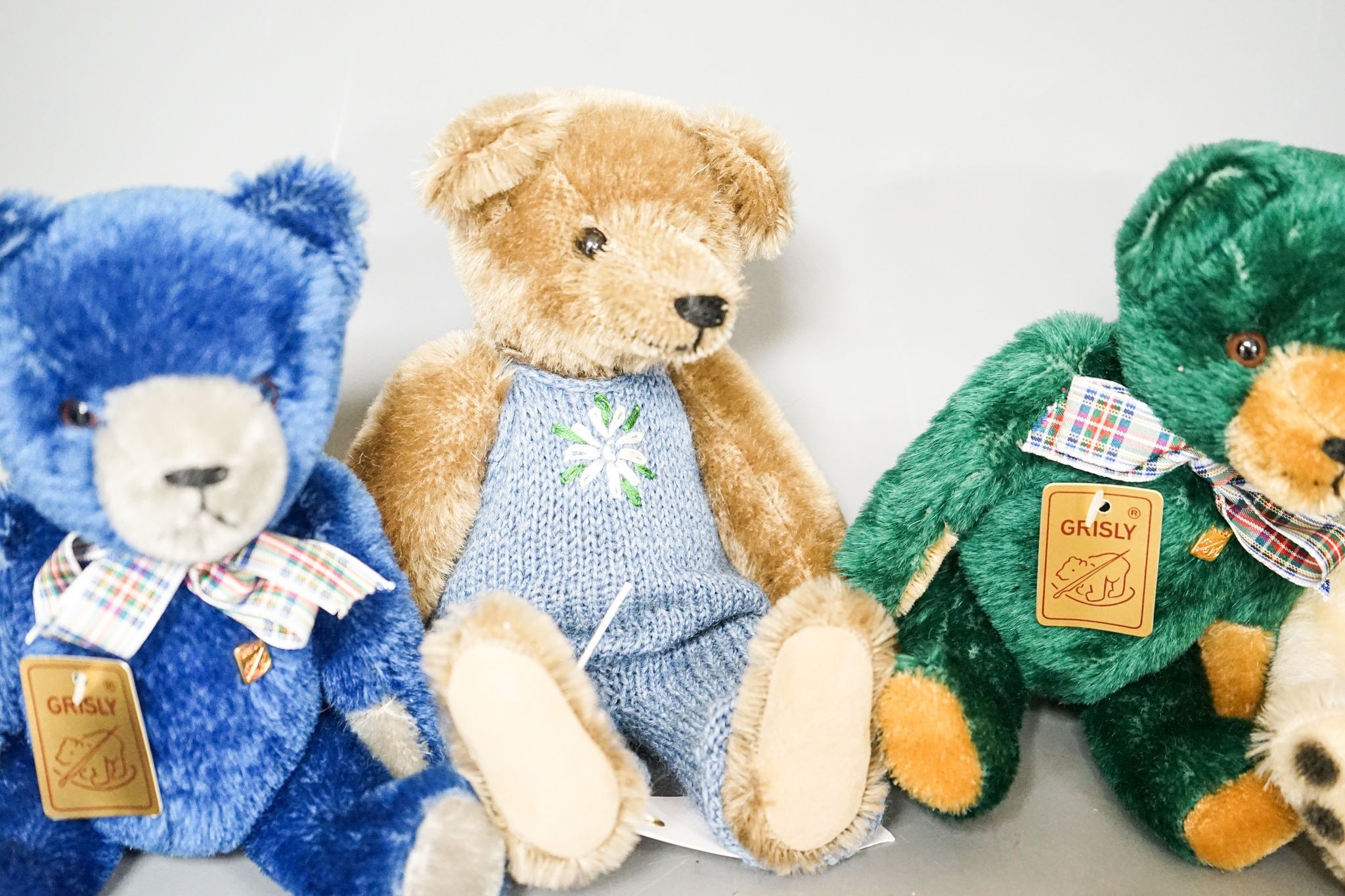 Four Grisly Bears Mohair collection